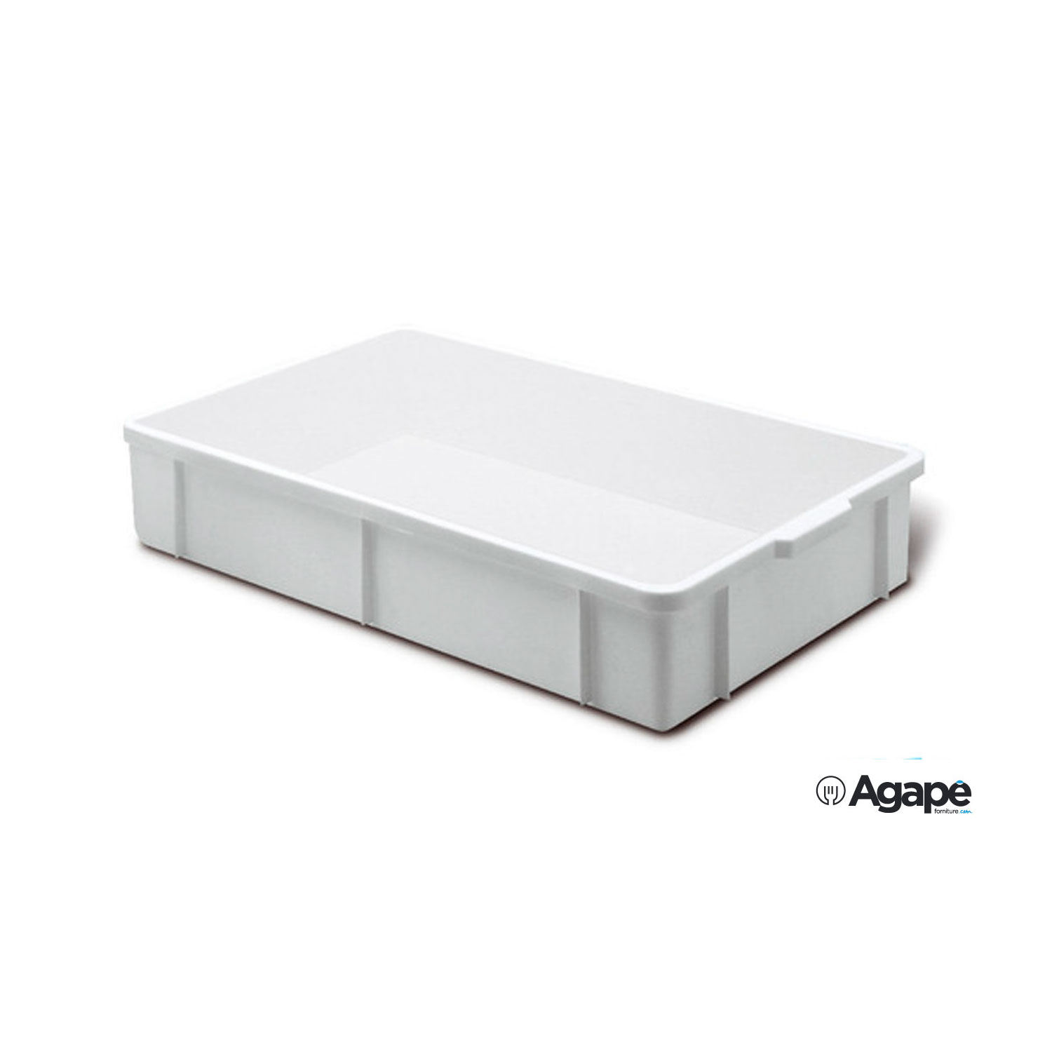 Giganplast GIG 9195M Coperchio per Cassetta Portaimpasto, 60 x 40 x 3 cm, Bianco