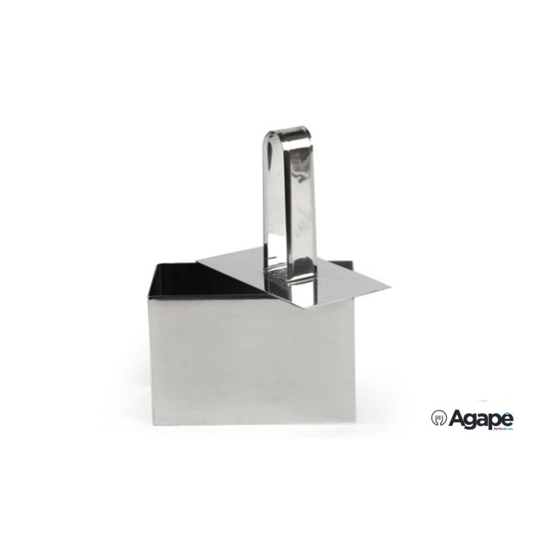Coppapasta Rettangolare Cm 7X5 Con Stantuffo 15665