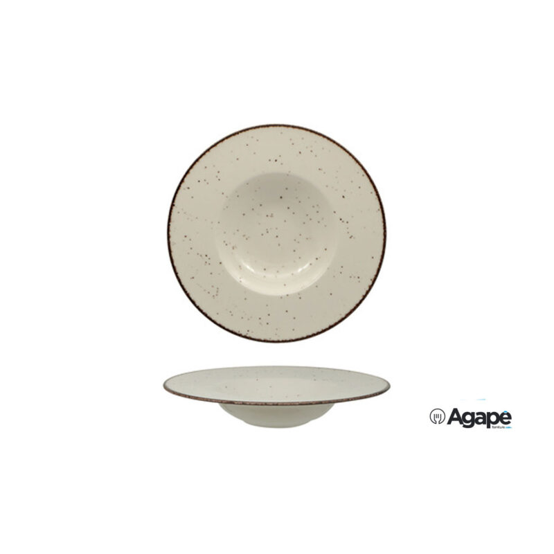 Cromya Cream-Pasta Bowl In Porcellana Cm.27