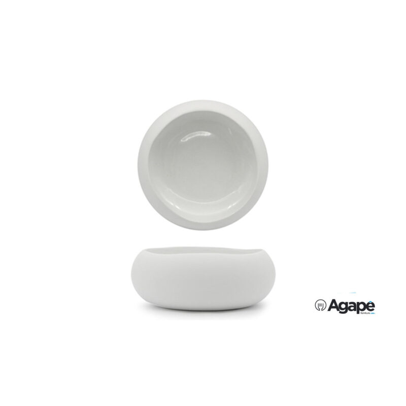 Genesys Bianco-Coppa Cm.16,5 In Porcellana