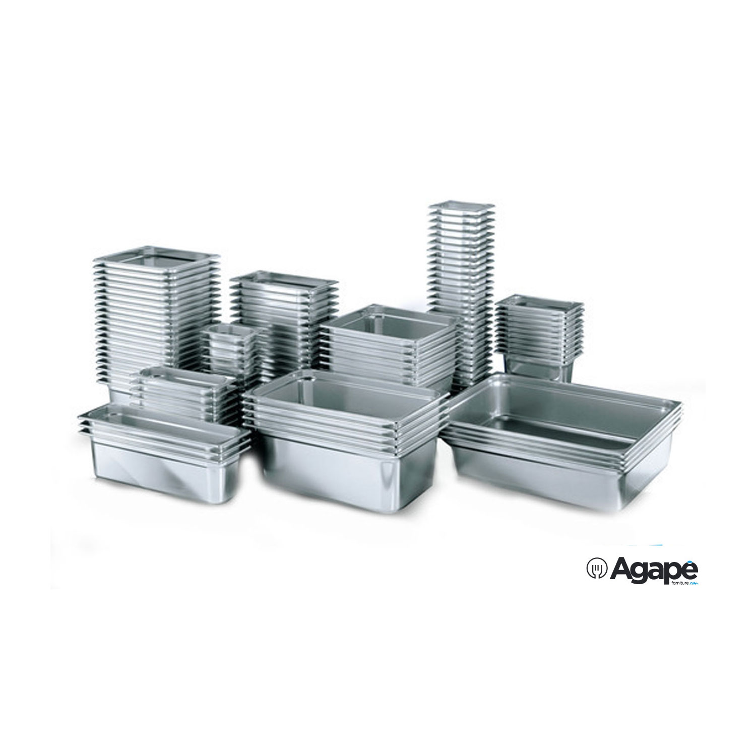 BACINELLA GASTRONORM IN POLICARBONATO GN 1/3 mm 325x175xh65 Lt. 2,5