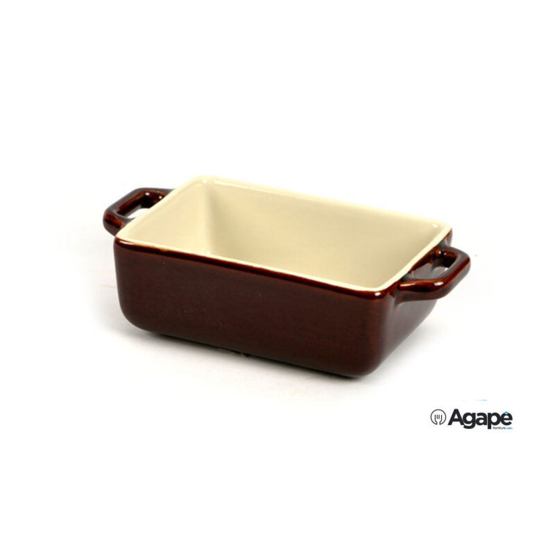 Justcolor-Pirofila Rettangolare Bicolor Cm.19,7X11,5X5,6 1634