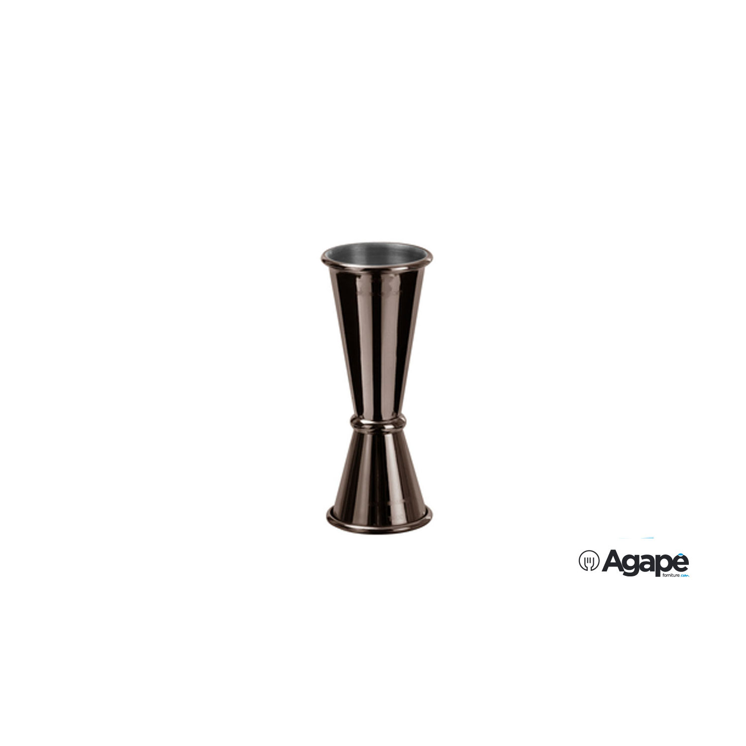 Set Di 2 Misurini Per Cocktail In Acciaio Inox 30/15 Ml - Dosatore Per Alcolici E Liquori - Attrezzo Da Bar Professionale