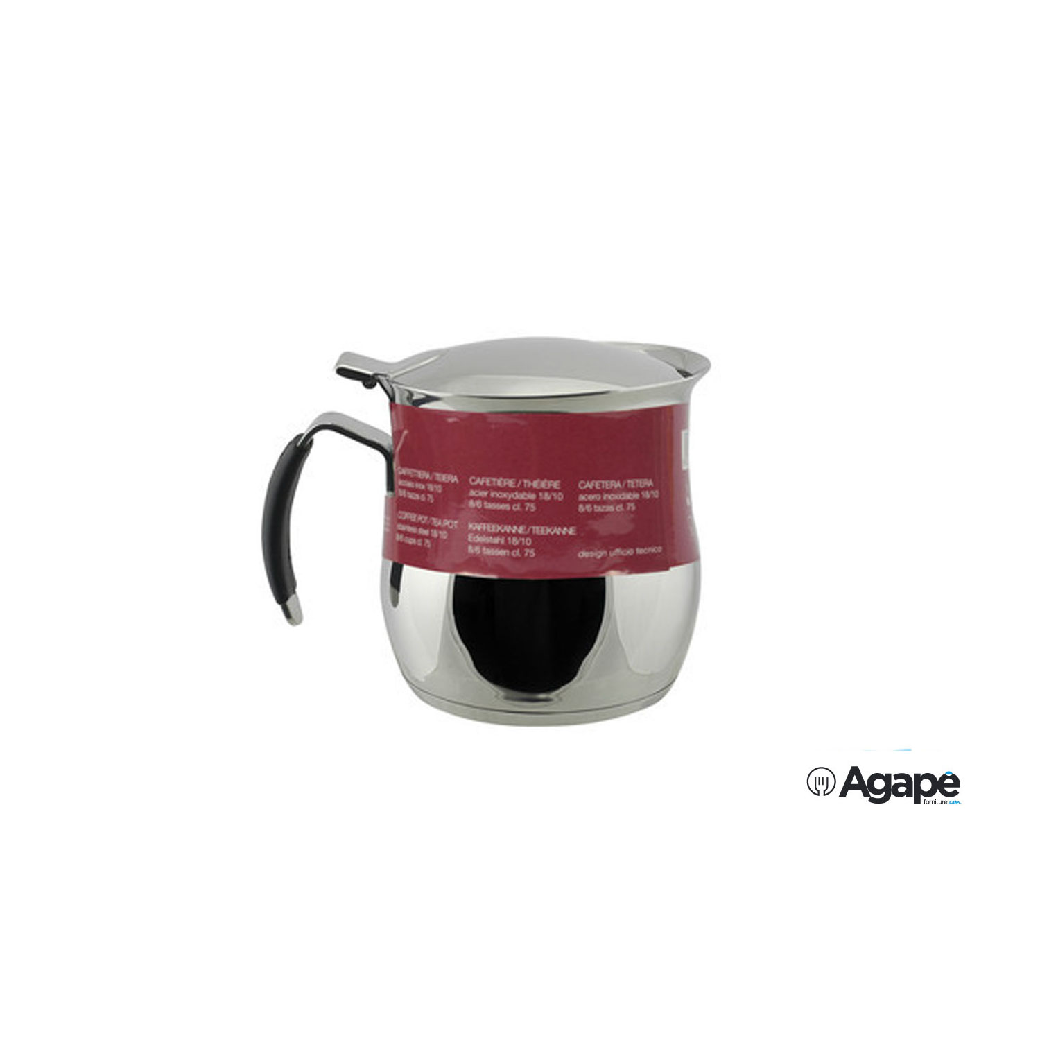 Caffettiera Elettrica UNIWARE 89501-3 – 3 Tazze, 400W, Alluminio, Stile Italiano Moka