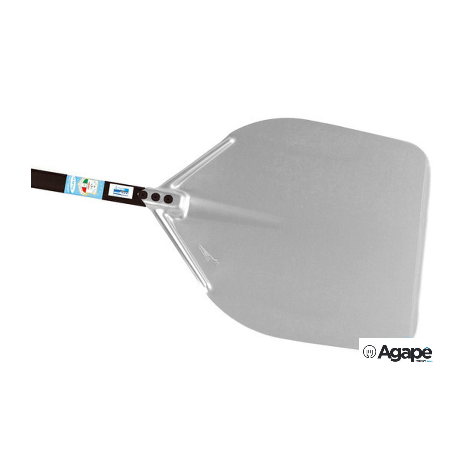 PALA PER PIZZA IN ALLUMINIO PROFESSIONALE L50XP50XH170 CM - Pale in