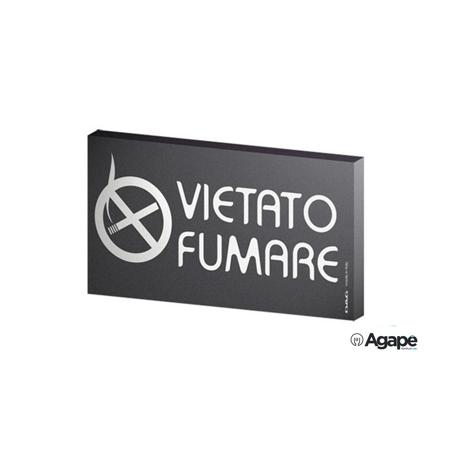 Segnale di divieto Vietato fumare 31 x 14 cm acquista da OBI