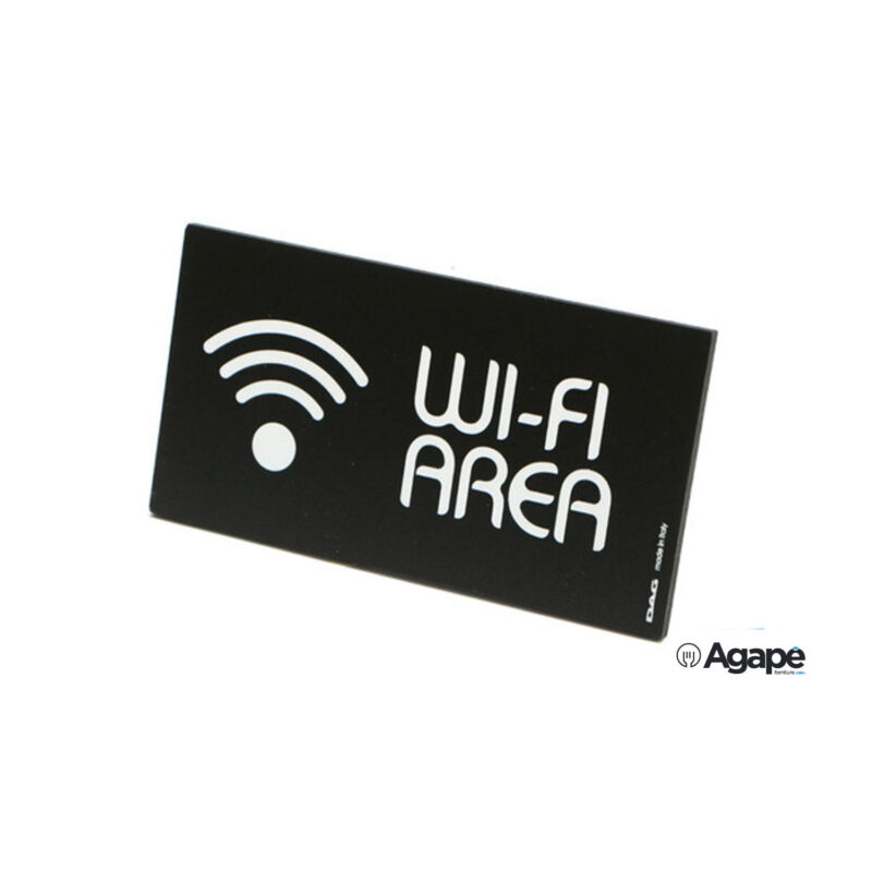 Segnaletica Area Wifi Cm 8X15