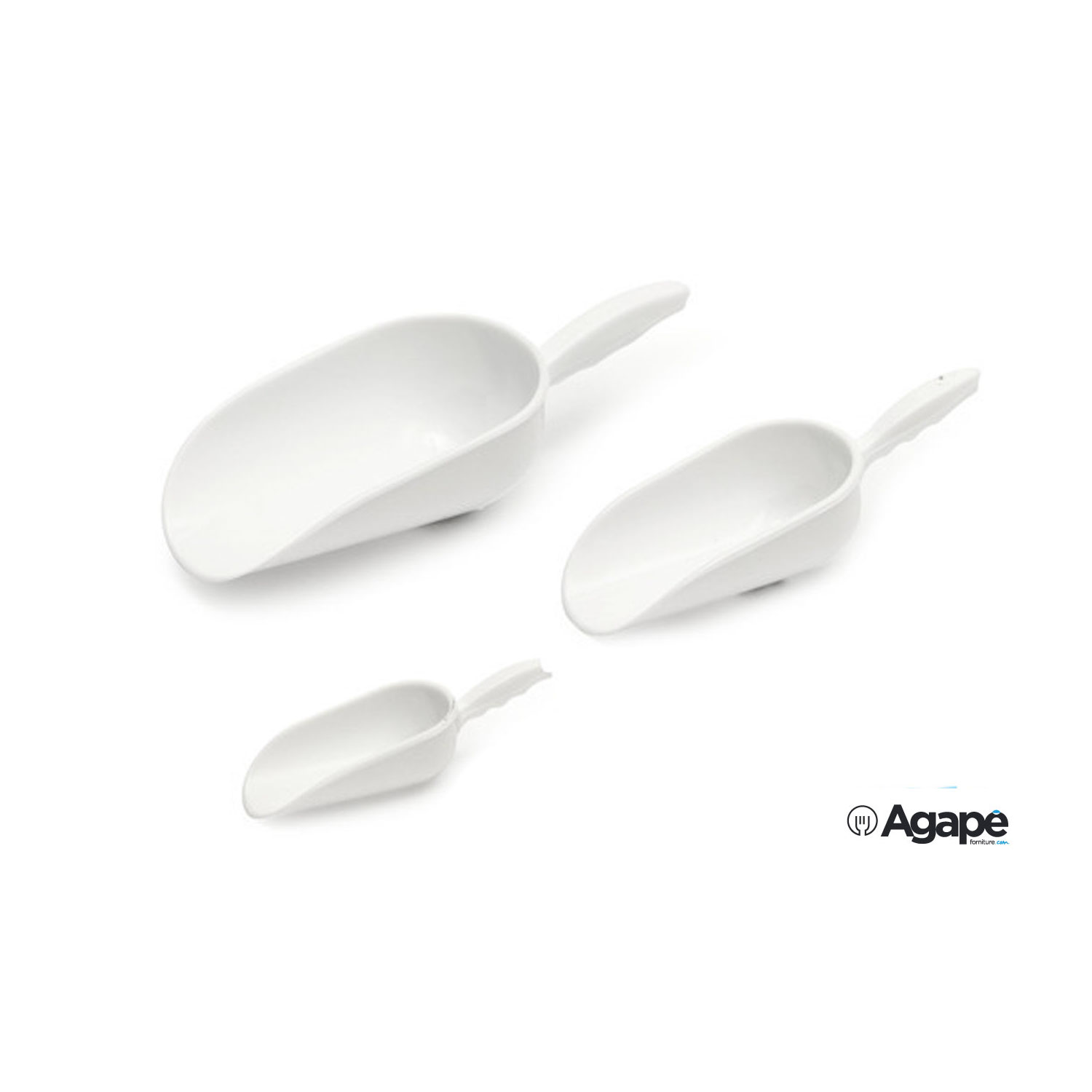 Sessola In Polipropilene Panna Per Pasticceria - 20x7 Cm, Alta 0,10 Cm
