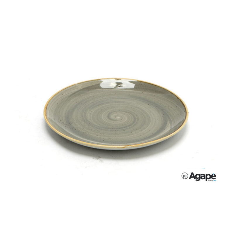 Stonecast Grigio-Piatto Piano Coupe Cm 21,7 Spgsevp81