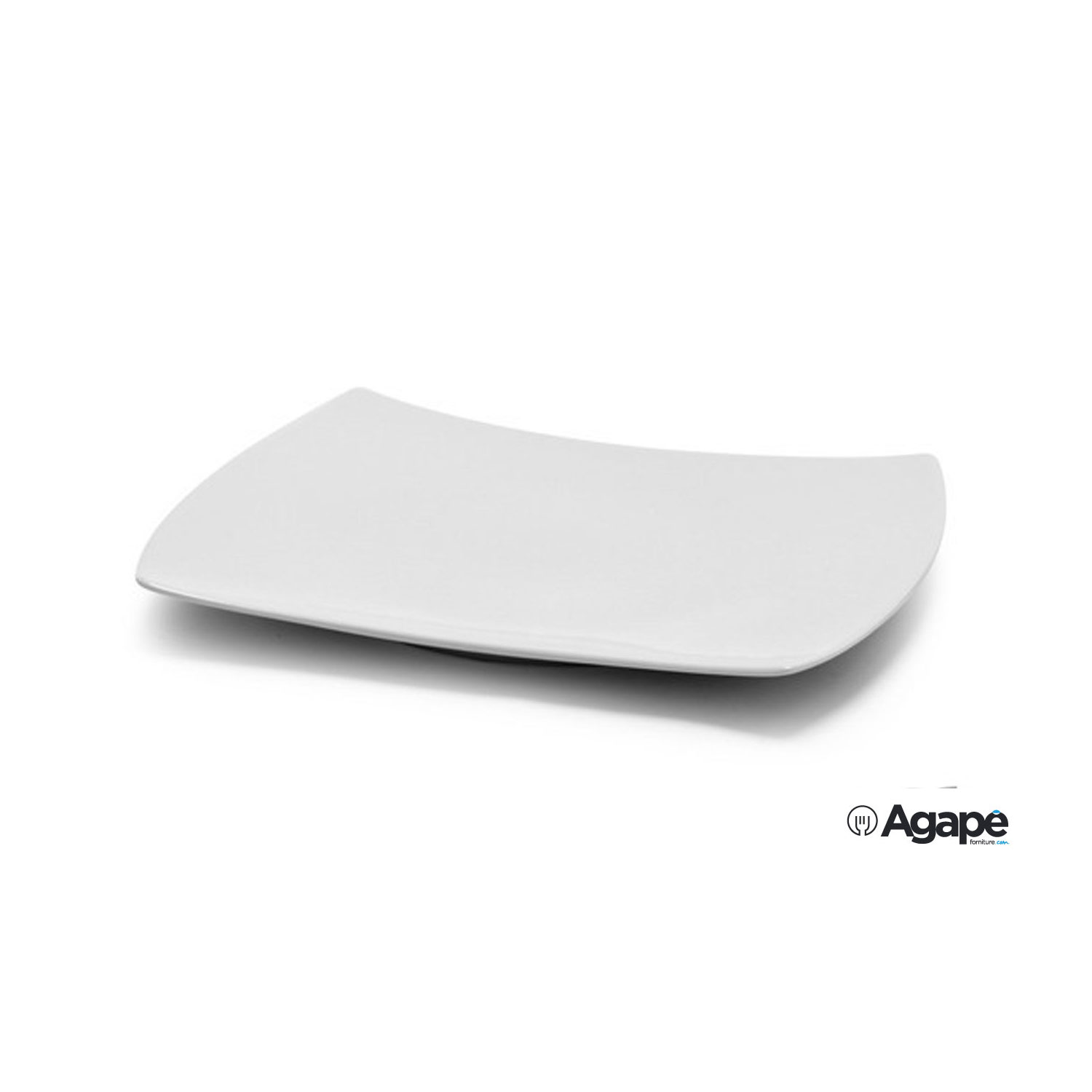 H&H Boston Piatto Rettangolare In Stoneware | 25x15 Cm, Colore Tortora, Lavabile In Lavastoviglie E Microonde - 3