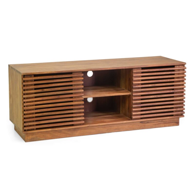 Mobile legno Kerala naturale cm130x40h50