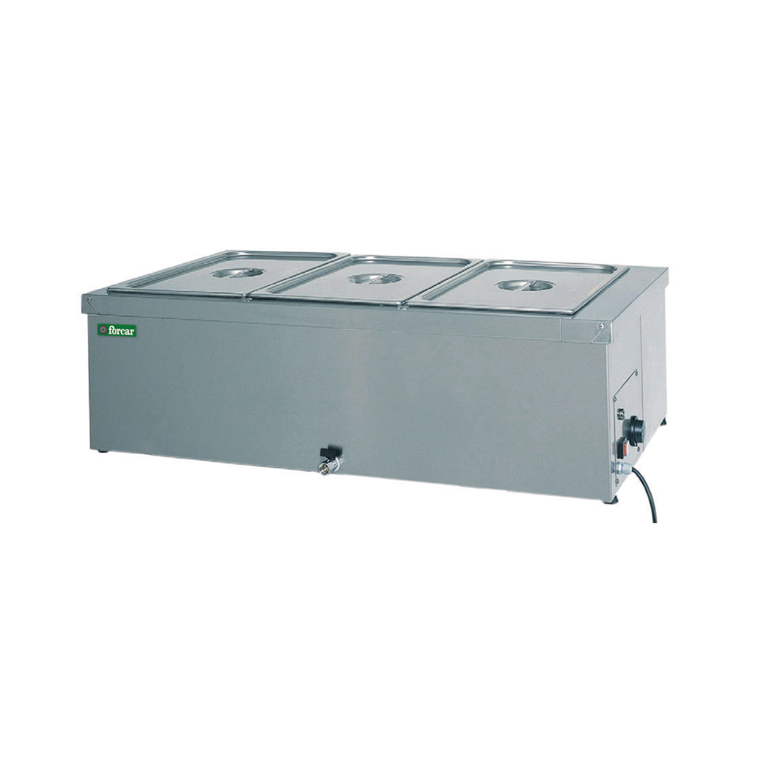 BM1784_tavola_calda_bagnomaria_bain-marie_heated_tables_ForcarMultiservice Tavola Calda Bagnomaria - 3Xgn1/1 - 200H - FORCAR MULTISERVICE - immagine 1