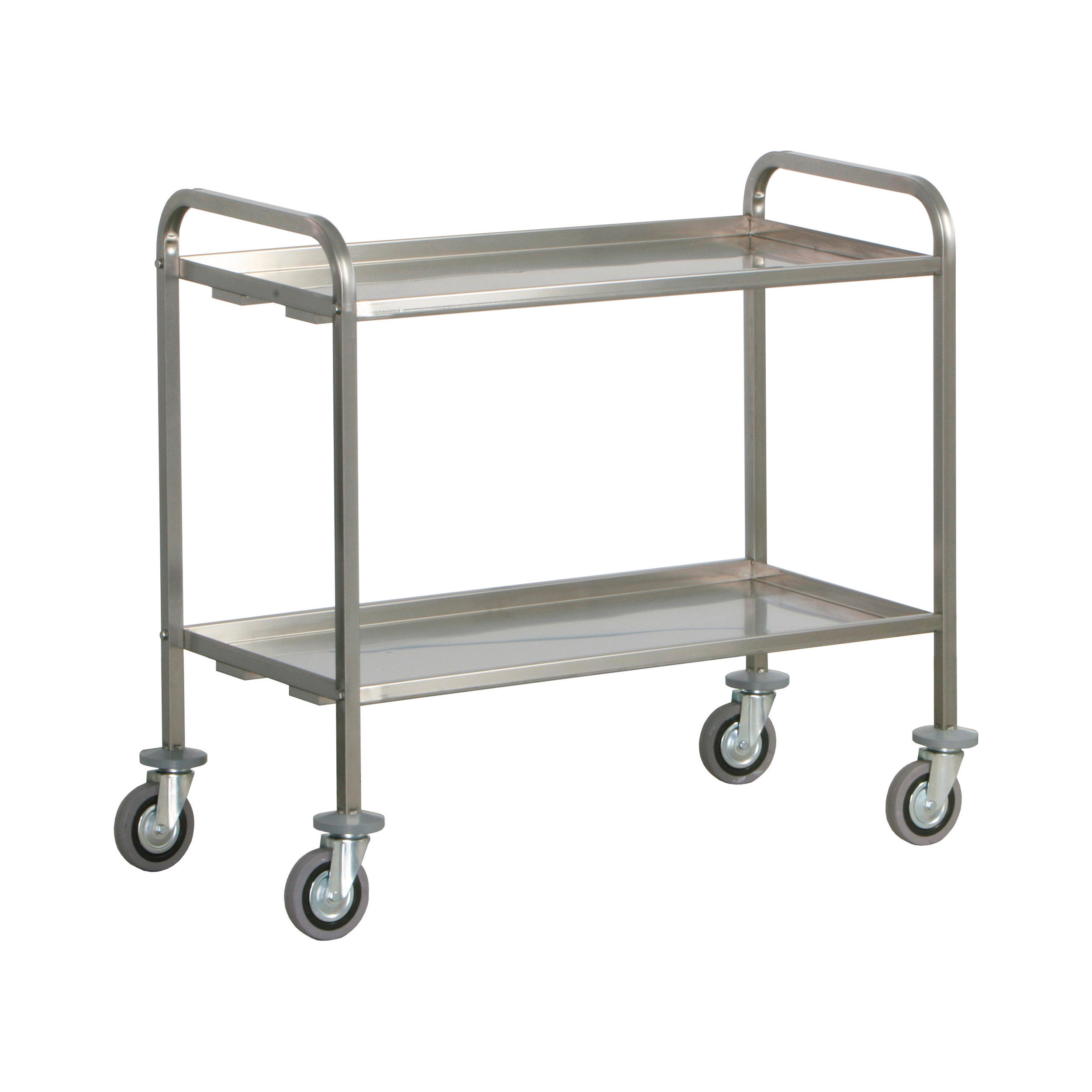 Carrello Inox Trasporto Pesante - 2 Piani - FORCAR MULTISERVICE - immagine 1