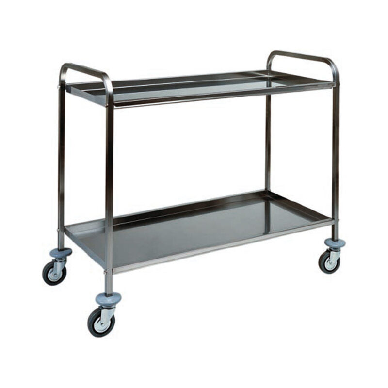 Carrello Inox - 3 Piani Stampati - FORCAR MULTISERVICE