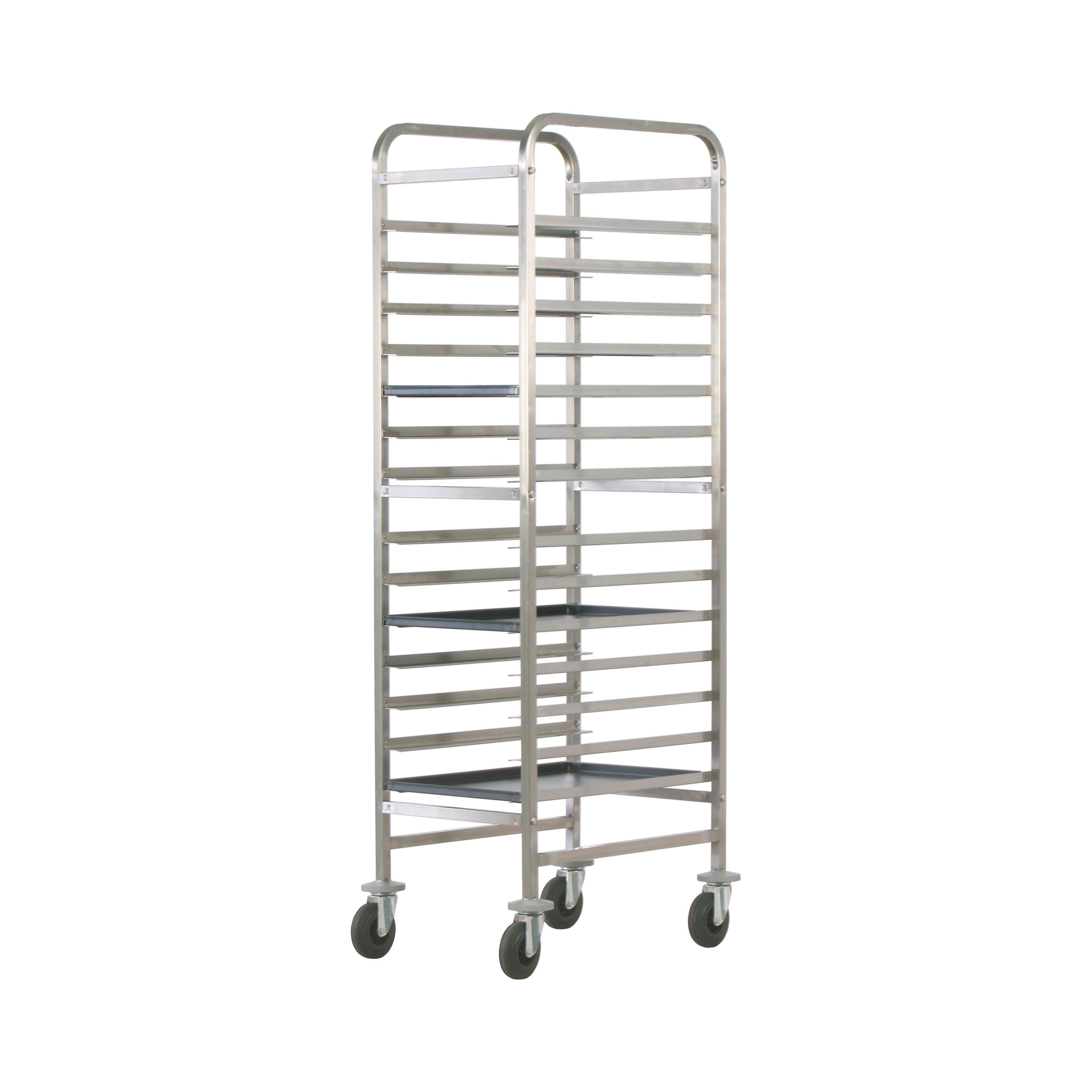 Carrello Inox Portateglie Rinforzati 14Xt.60X40 - FORCAR MULTISERVICE - immagine 1