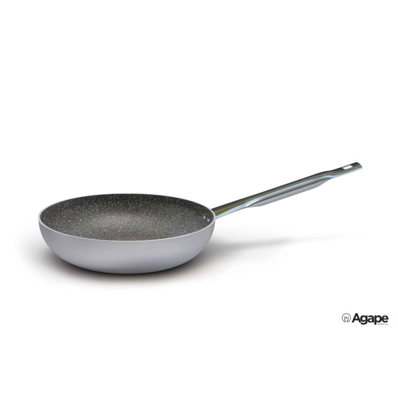 Linea 6900 - Padella Svasata Alta 1 Manico Per Induzione Cm.36 6902.36