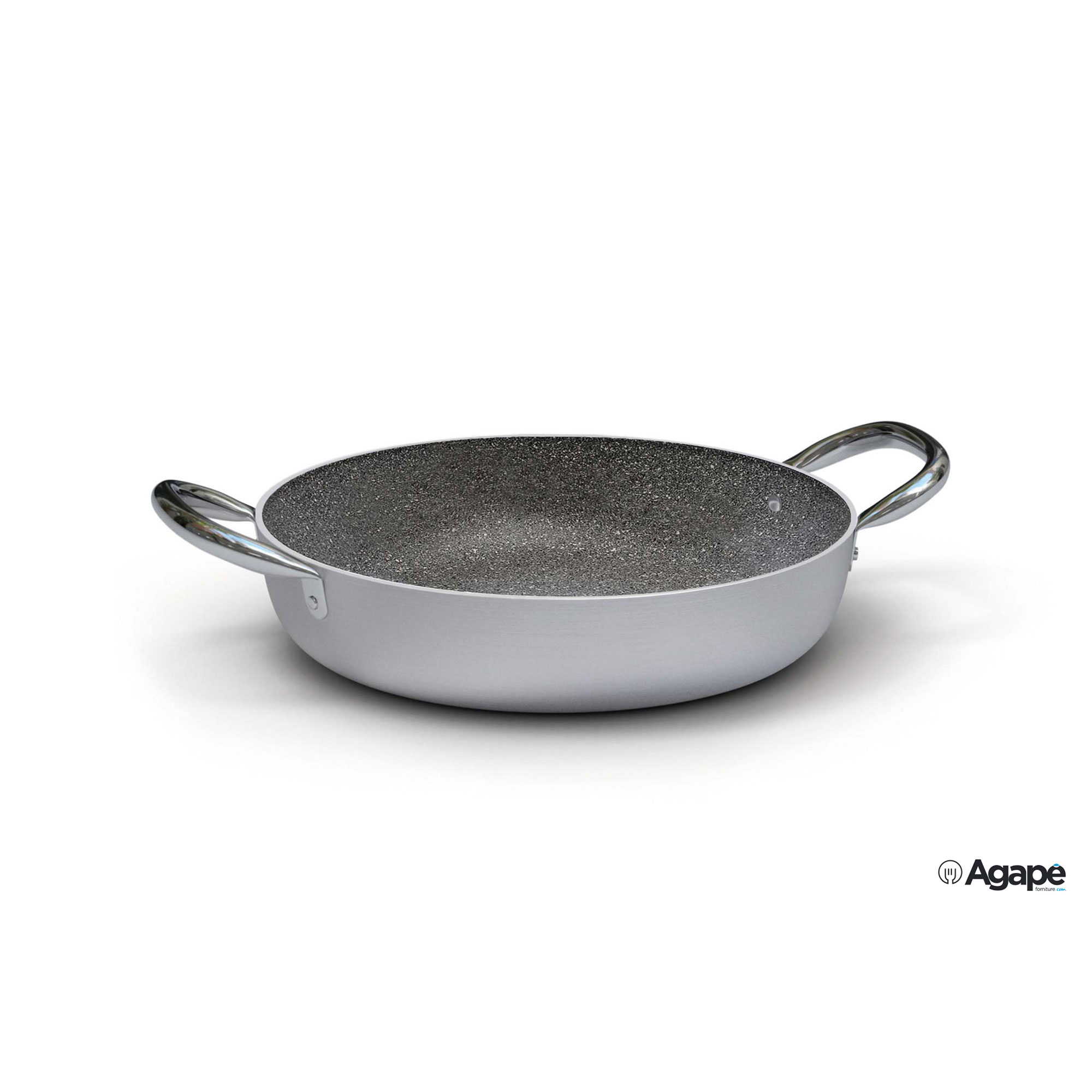 6900-IND-TEGAME-2-MANIGLIE-CM.-24-6908.24_15428_OBOG Linea 6900 - Tegame 2 Maniglie Per Induzione Cm. 24 6908.24 - immagine 1