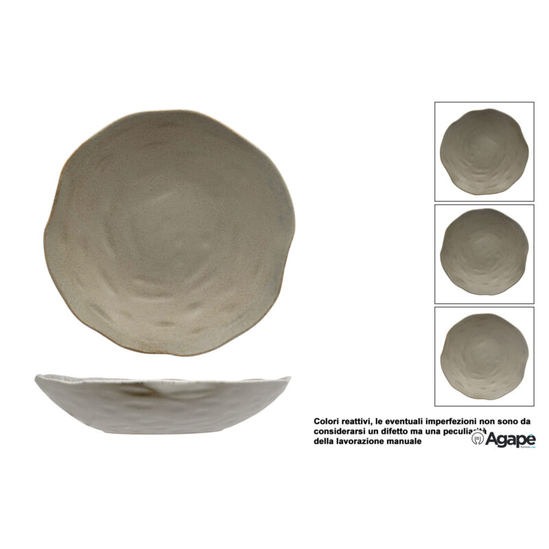 Antiqua-Piatto Pasta Organic Cm.30 In Gres Porcellanato