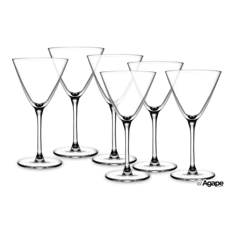 Bargiani - Confezione 6 Calici Martini Cl 19 H.17 Nude