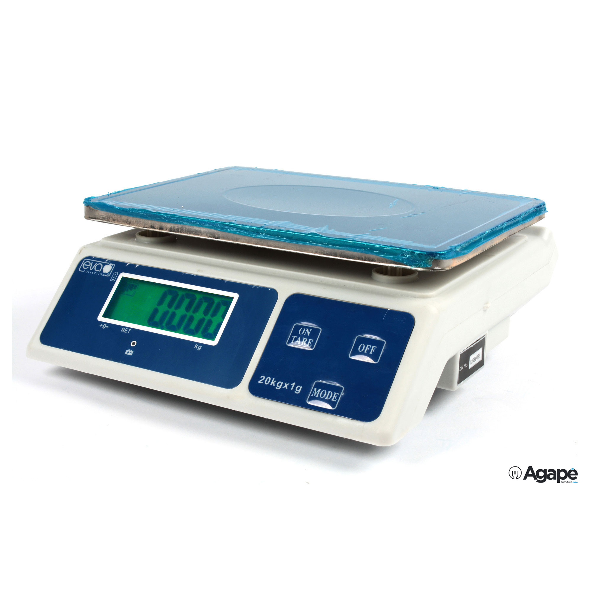 BILANCIA-PESAPACCHI-DIGITALE-INOX-20KG-033290_2468200_KLPG Bilancia Pesapacchi Digitale Inox 20Kg 033290 - immagine 1