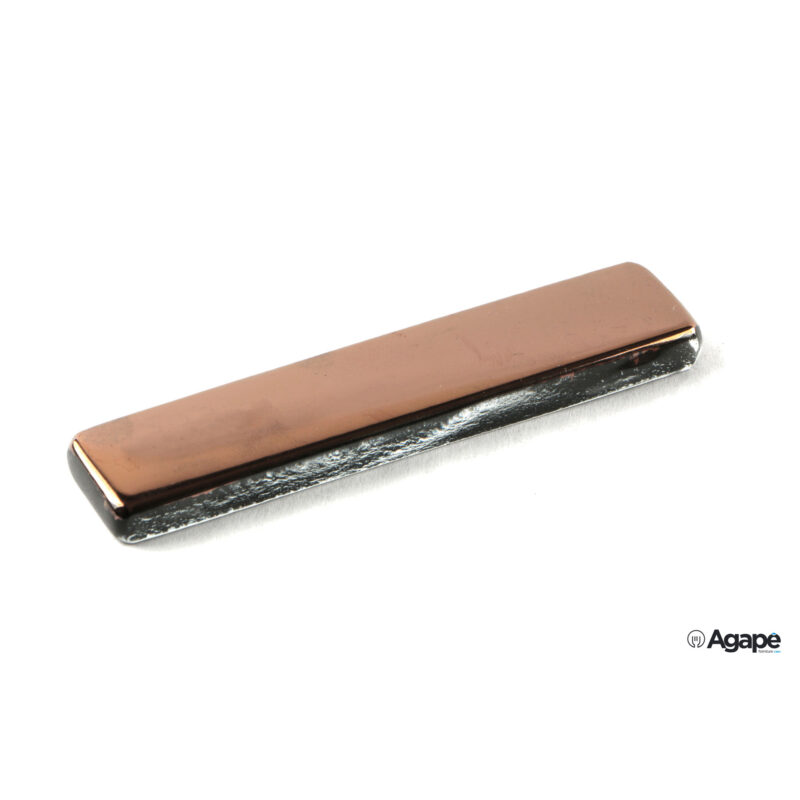 Brick - Poggiaposate Nero-Rame Cm 10X2