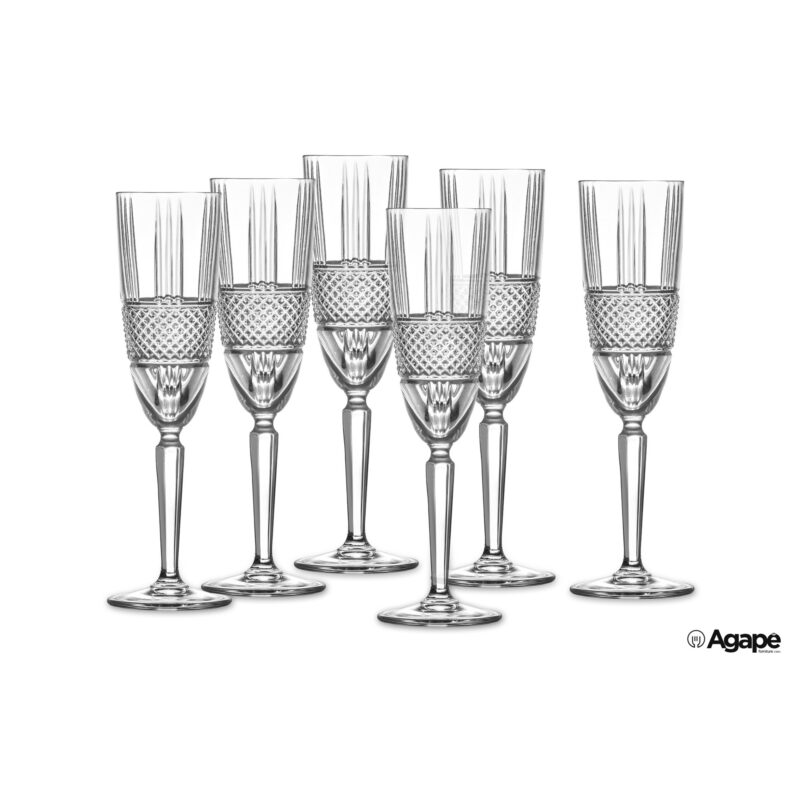 Brillante - Confezione 6 Calici Flute Cl 19 26968020106