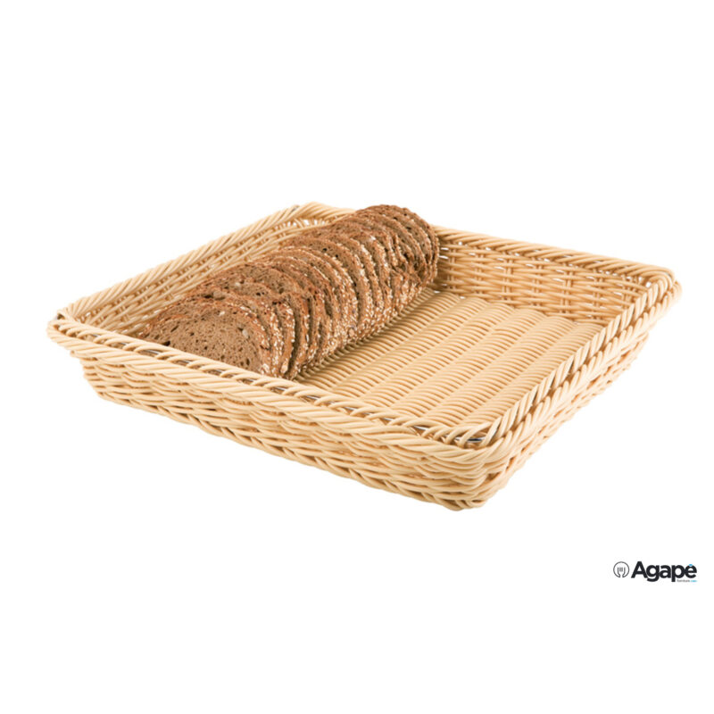 Gn Line-Cesta Buffet Polipropilene Gn 1.2 Cm.32,5X26,5Xh.6,5 Beige 40222