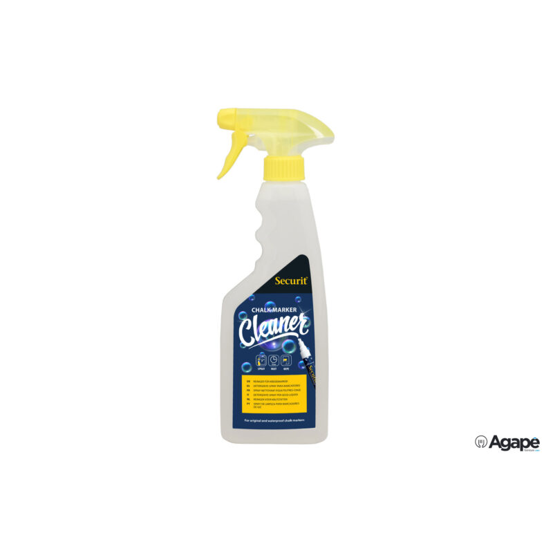 Detergente Spray Per La Rimozione Dei Pennarelli A Gesso Liquido Resistenti All'Acqua, 500 Ml Se