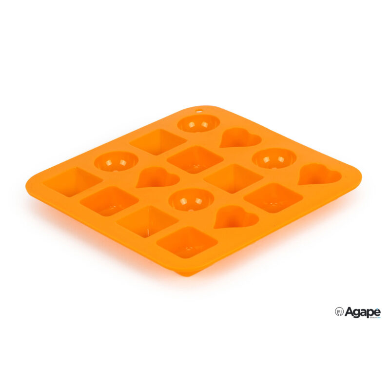 Dolce Stampo Silicone Cioccolatini Ghiaccioli Arancio 1465