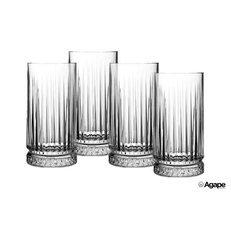 Elysia - Confezione 4 Bicchieri Long Drink Cl 44,5