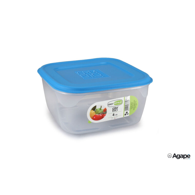 Ermetici Blu-Contenitore Quadrato L.4,0-
