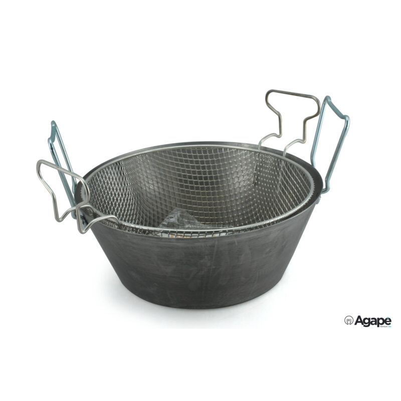 Friggitrice Ferro Cm 40 Con Cestello