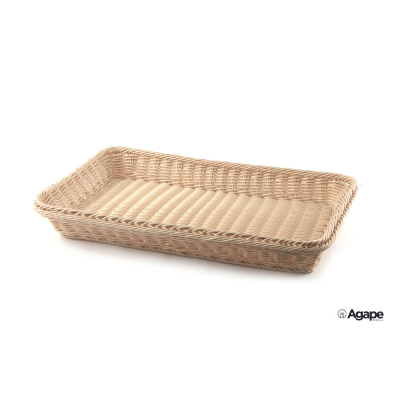 Gn Line-Cesta Buffet Polipropilene Gn 1.1 Cm.53X32,5Xh.6,5 Beige 40220