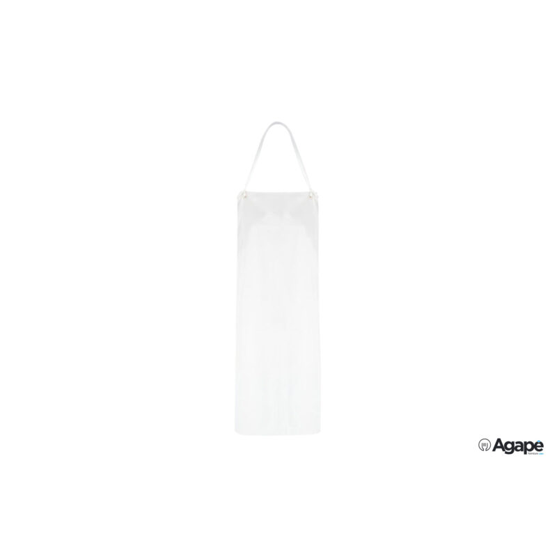 Grembiule Pvc Unisex Bianco