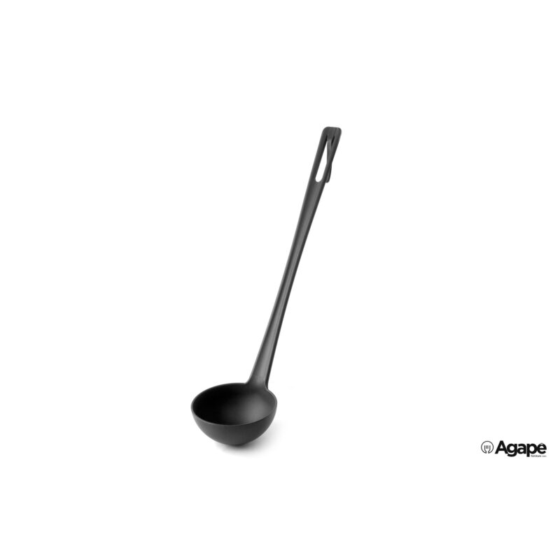 Horeca Pro-Mestolo Nylon Xl Nero Cm 12X50 Cl 35 Rmep120