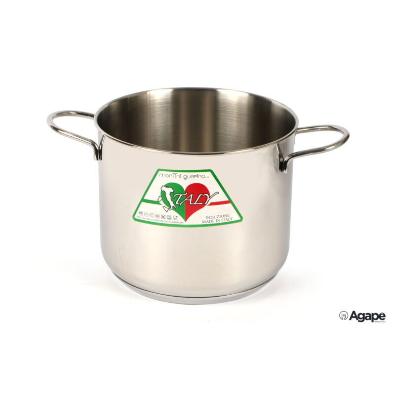 Italy - Pentola Alta Inox 18-10 Cm.22 40364 Per Induzione