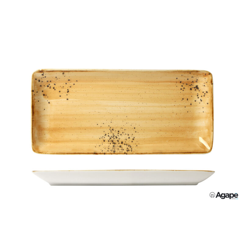 Java Sunrise Yellow - Piatto Rettangolare Cm 25X10 22110Sy