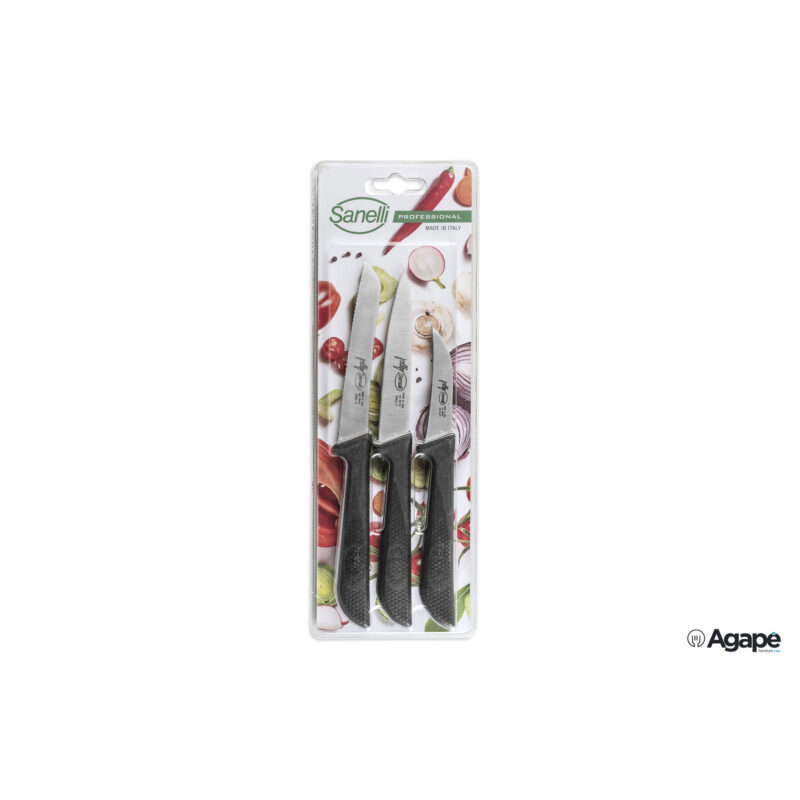 Jolly-Set Coltelli Mix 3Pz Spelucchino-Pomodoro-Verdura 662203