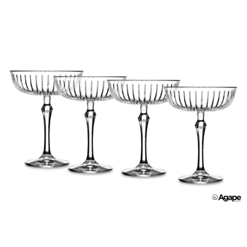 Joy - Confezione 4 Coppe Champagne-Cocktail Cl 24,5