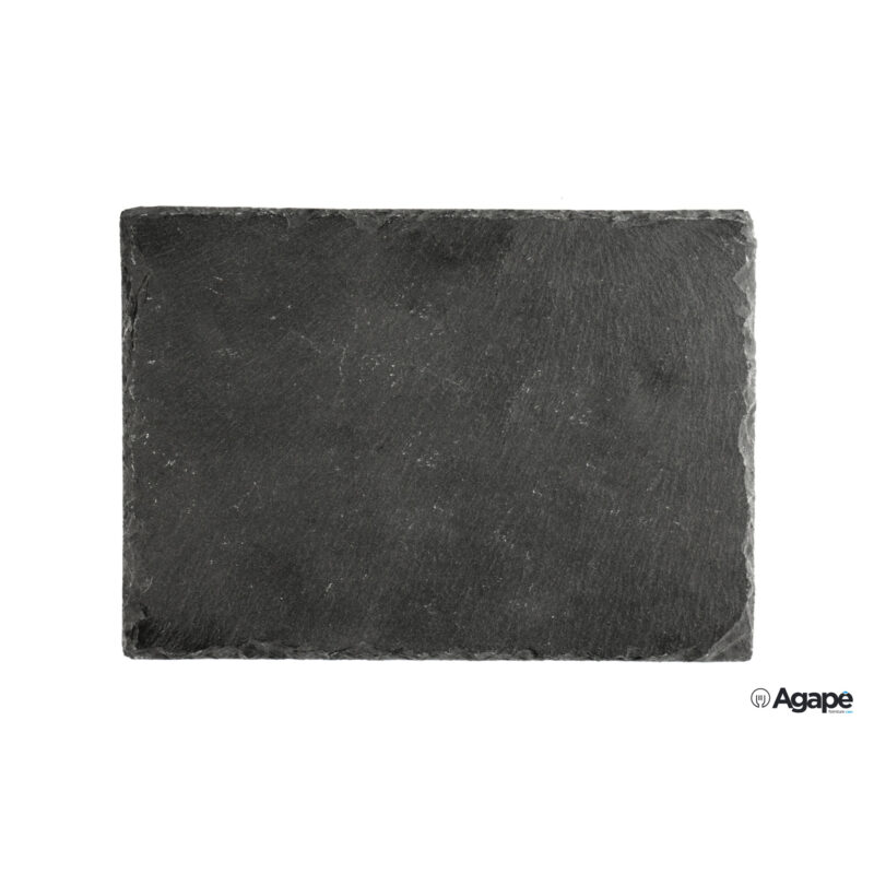 Justone-Piatto Ardesia Rettangolare Cm.23X14 Ckpl2314B