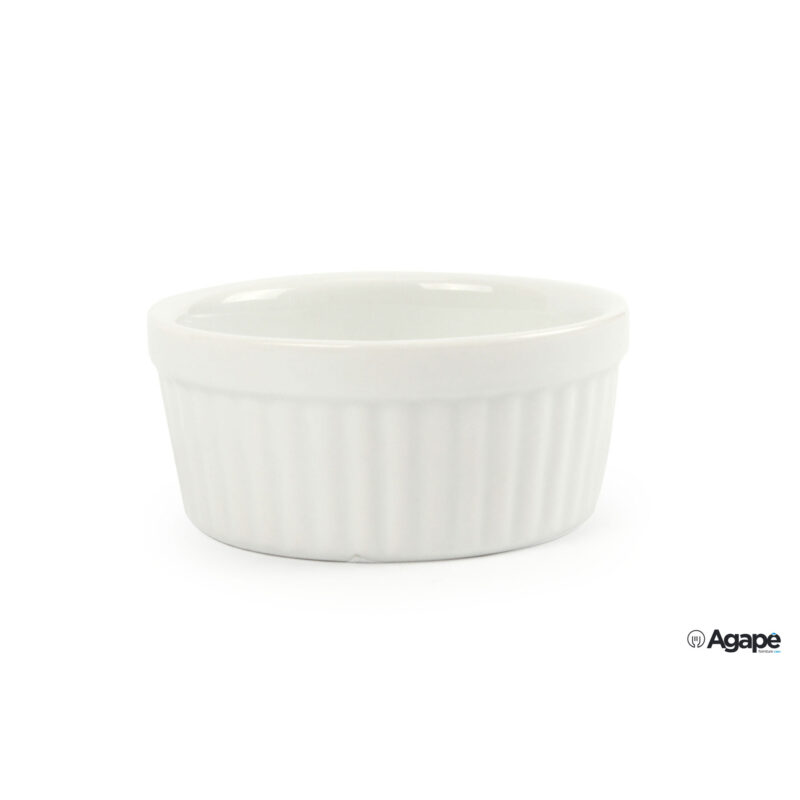 Justwhite-Ramequin Bianco Cm.9 H.4,2 2045M-C208-3.5