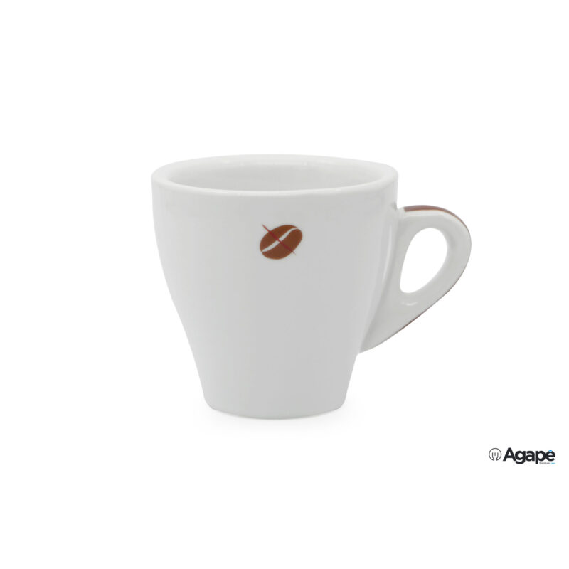 Justwhite-Tazza Per Cappuccio Decorata Senza Piatto 14345D