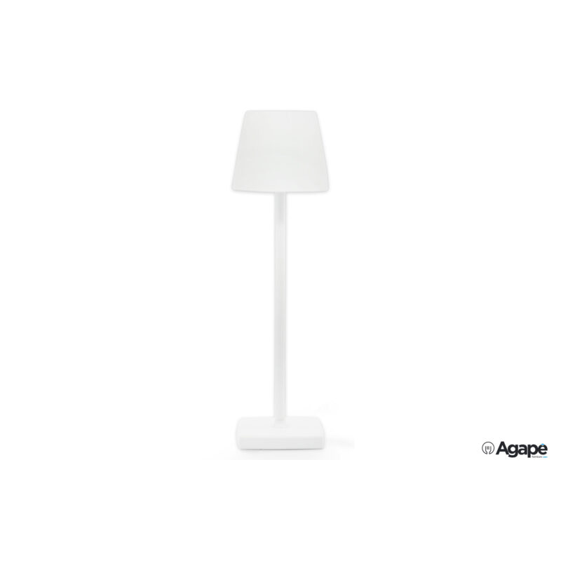 Lumiere-Lampada Tavolo Led Cm.11Xh.38 Bianca  Bc963