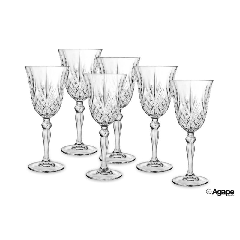 Melodia - Confezione 6 Calici Acqua Cl 27 25652020206
