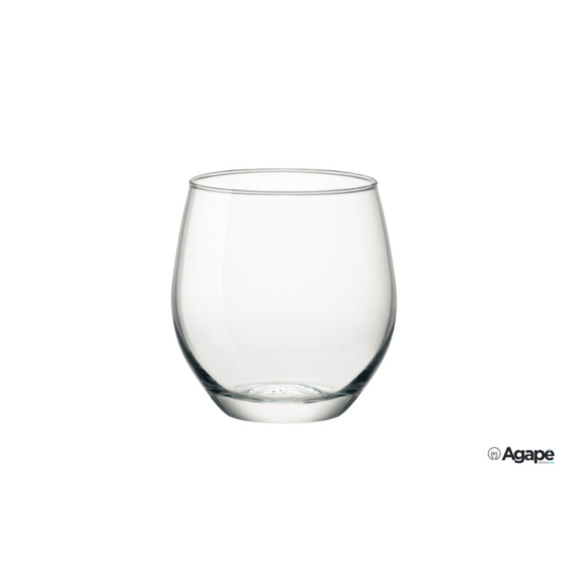 Milano - Confezione 12 Bicchieri Acqua Vetro Temperato Cl 30 H.8,5 Cm. 8,2