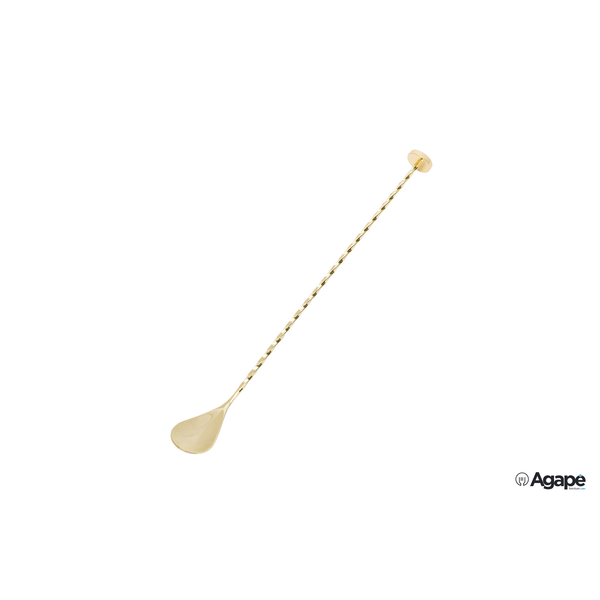 MIXING-CUCCH.-ORO-BAR-MUDDLE-CM30-C939_11154_GUAG Mixing - Cucchiaio Oro Bar Muddle Cm30 - C939 - Mix23 - immagine 1