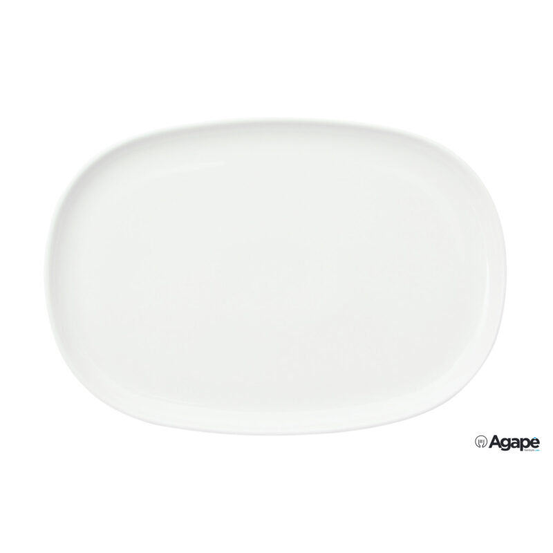 Ora White - Vassoio Ovale Cm 33X23 88210