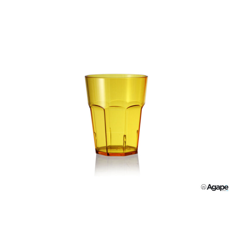 Outside-Bicchiere.Policarb.Giallo 350 Ml