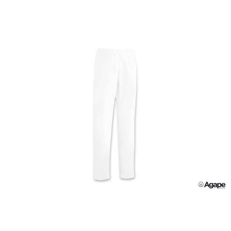 Pantalone Unisex Bianco Economic Xs 1545