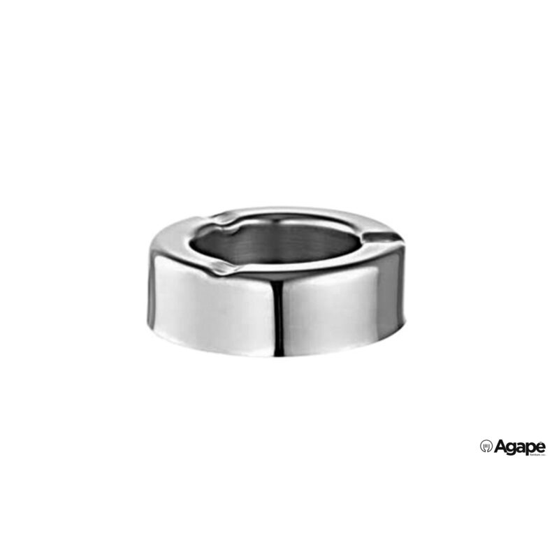 Posacenere Tondo Inox Cm 10 H 3,5 11